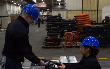 Ronald Reagan Sailor Sell Ship Merchandise