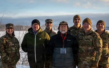 Alaska State House District 22 Representative Ted Eischeid visits JBER