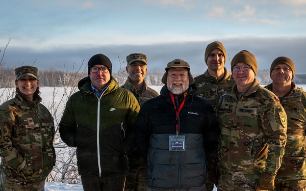 Alaska State House District 22 Representative Ted Eischeid visits JBER
