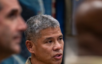 BG Okamura Visit to U.S. Army Garrison - Kwajalein Atoll
