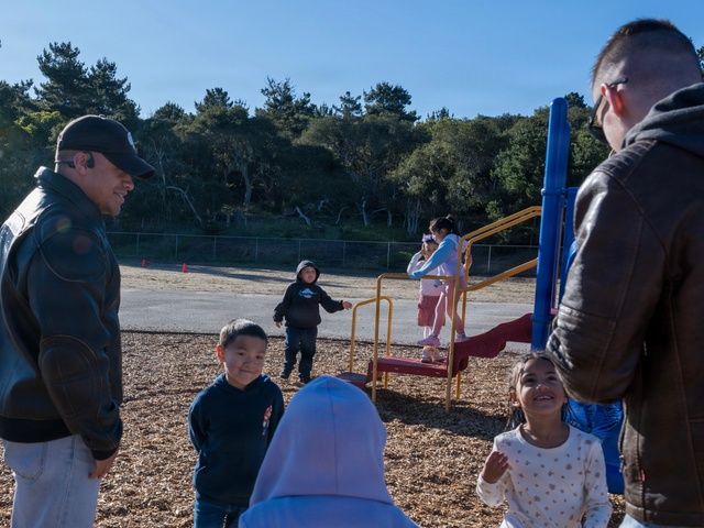 Presidio of Monterey service members mentor students at George C. Marshall Elementary School