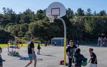 Presidio of Monterey service members mentor students at George C. Marshall Elementary School