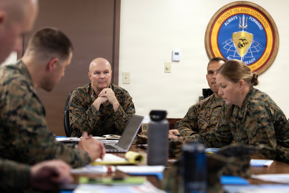Marine Forces Reserve Leaders Tour Blount Island to Expand Indo-Pacific Support