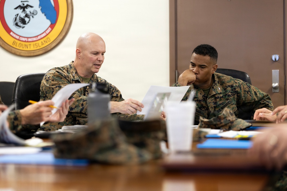 Marine Forces Reserve Leaders Tour Blount Island to Expand Indo-Pacific Support