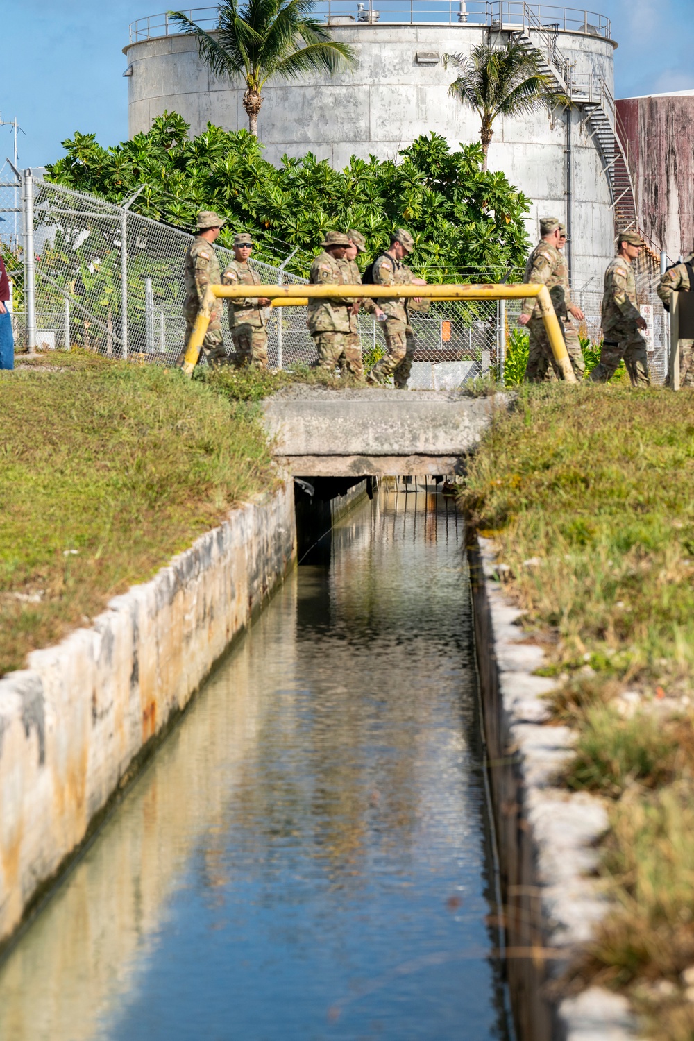 BG Okamura Visit to U.S. Army Garrison - Kwajalein Atoll