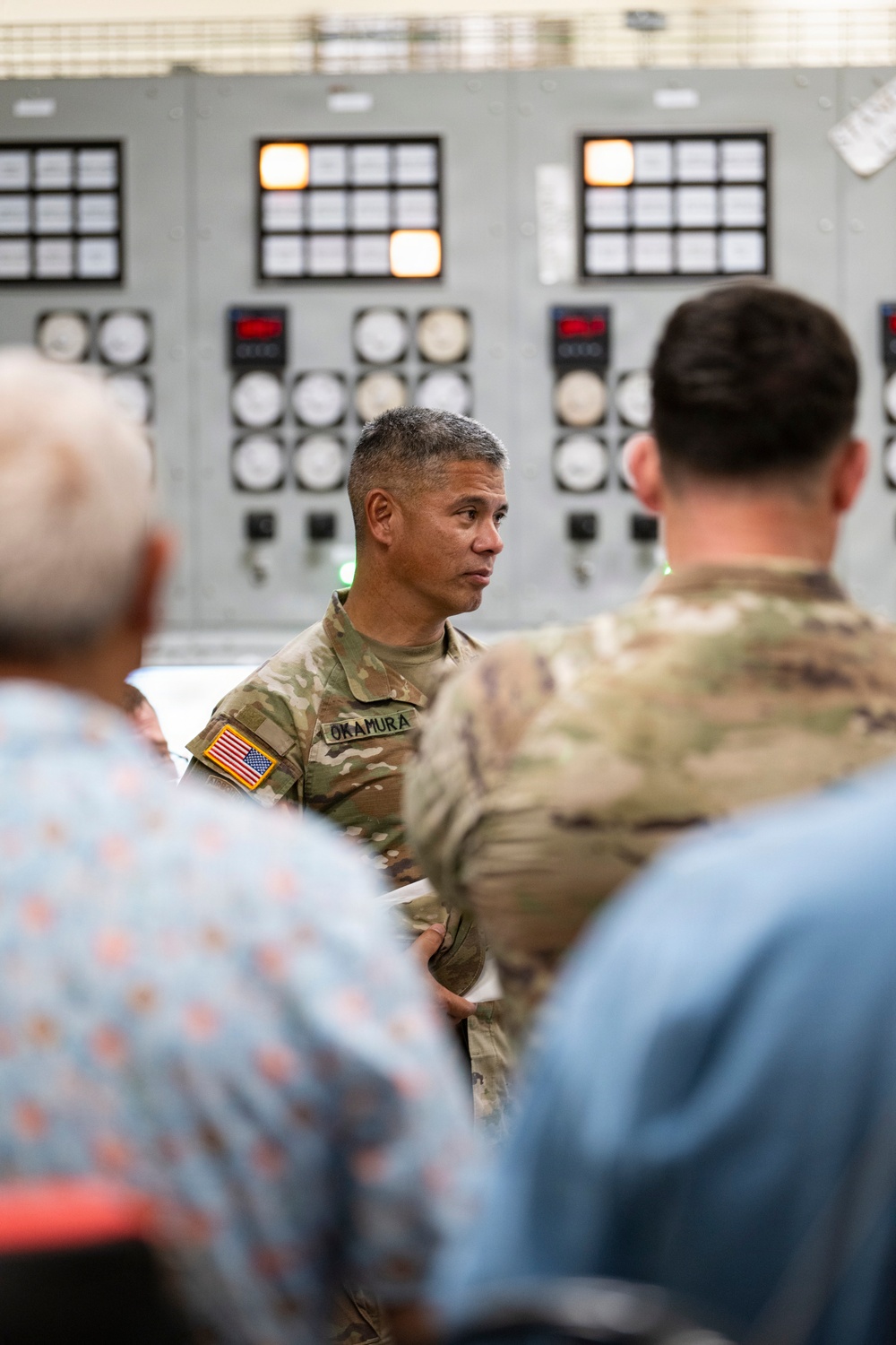 BG Okamura Visit to U.S. Army Garrison - Kwajalein Atoll