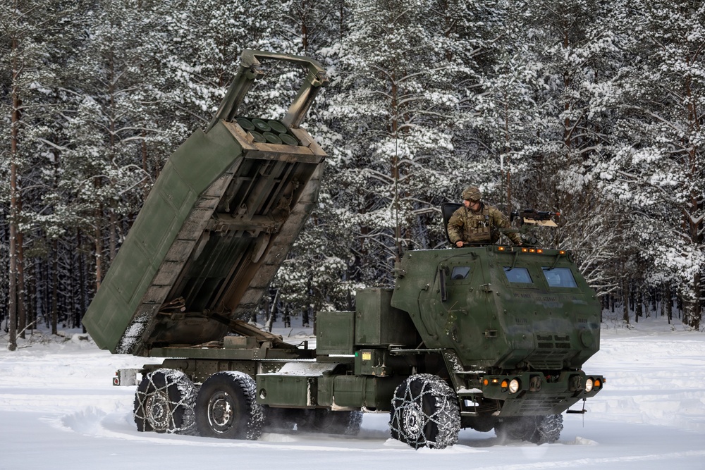 1-14 FAR Conducts HIMARS Training with Lithuanian Armed Forces