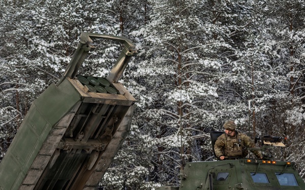 1-14 FAR Conducts HIMARS Training with Lithuanian Armed Forces