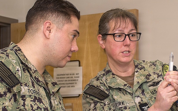 Sticklers for Battle Ready Training Tuesday at NMRTC Bremerton