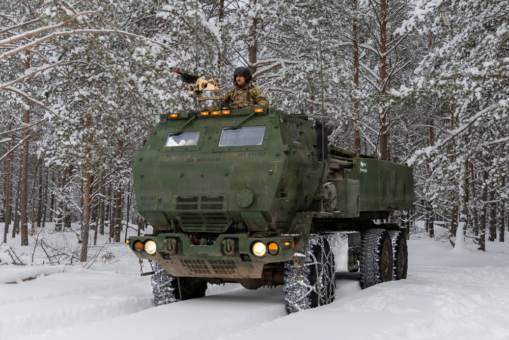 1-14 FAR Conducts HIMARS Training with Lithuanian Armed Forces