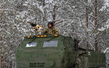 1-14 FAR Conducts HIMARS Training with Lithuanian Armed Forces