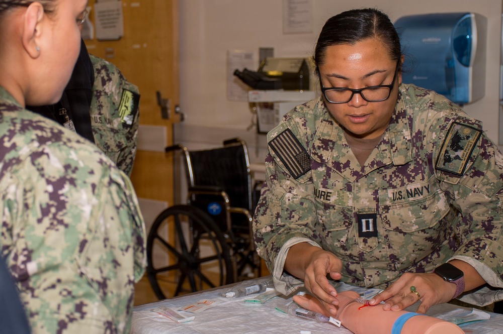 Sticklers for Battle Ready Training Tuesday at NMRTC Bremerton