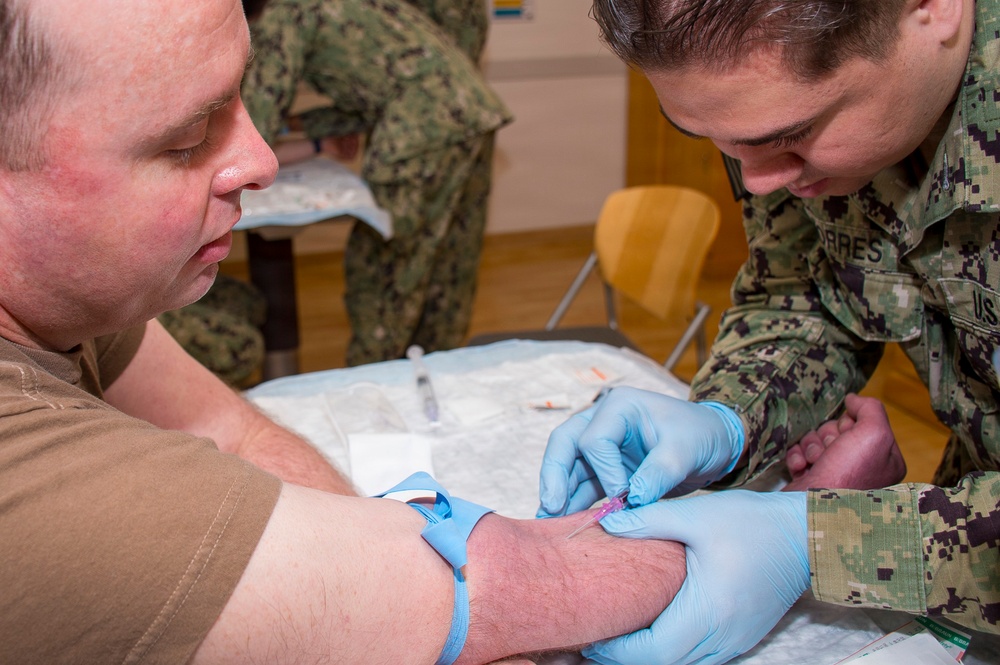 Sticklers for Battle Ready Training Tuesday at NMRTC Bremerton
