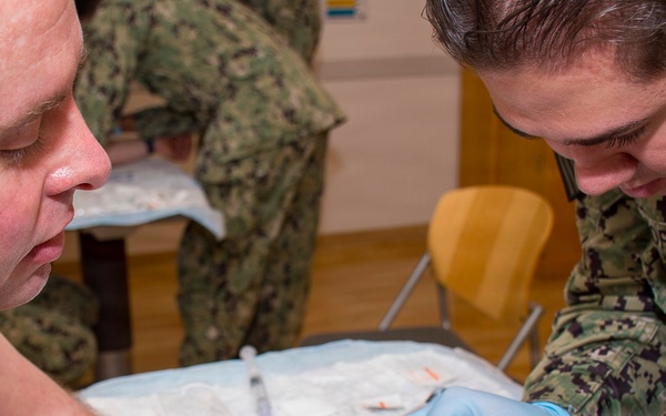 Sticklers for Battle Ready Training Tuesday at NMRTC Bremerton