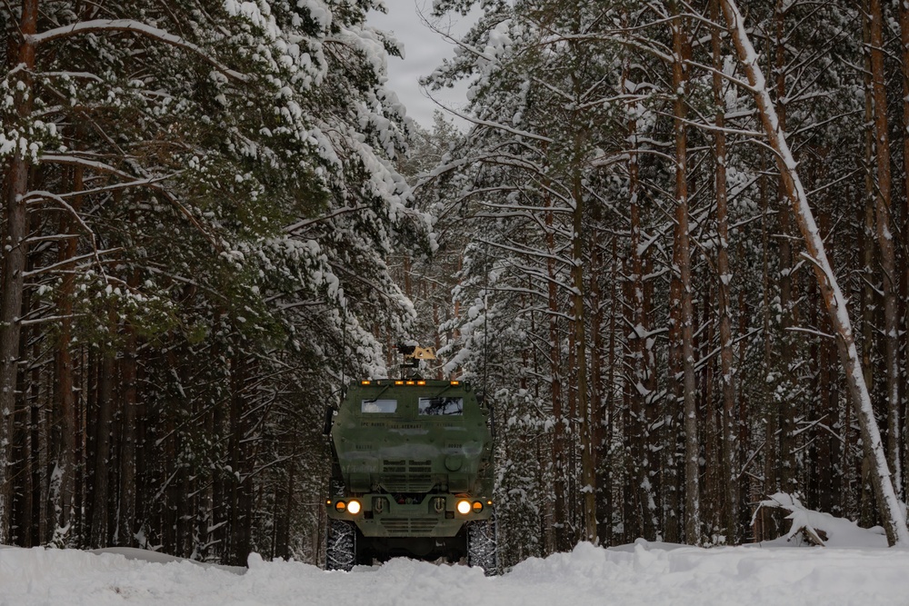 1-14 FAR Conducts HIMARS Training with Lithuanian Armed Forces