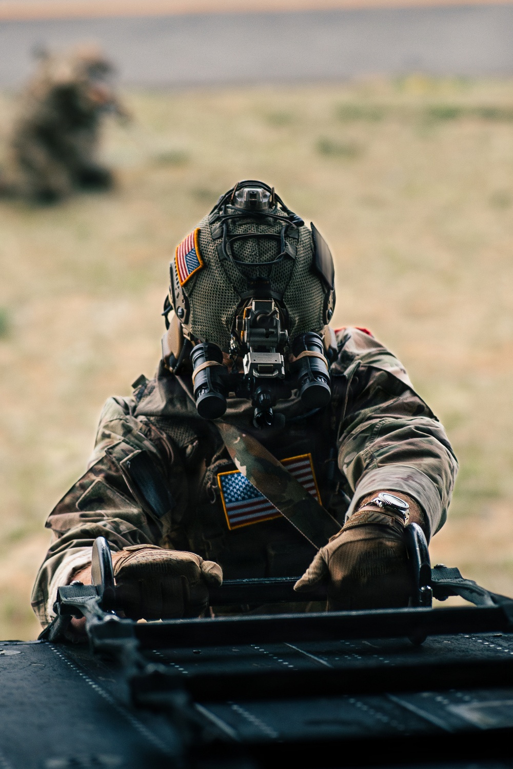 1SFG(A) Green Berets conduct fast rope insertion/extraction exercises