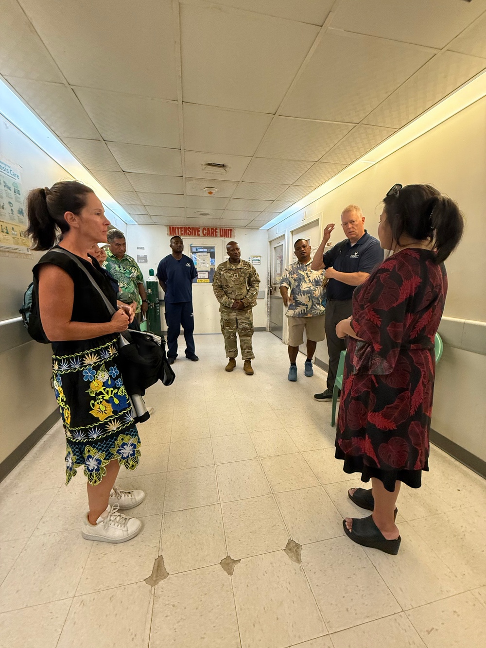 USAG-KA Visits Ebeye Hospital