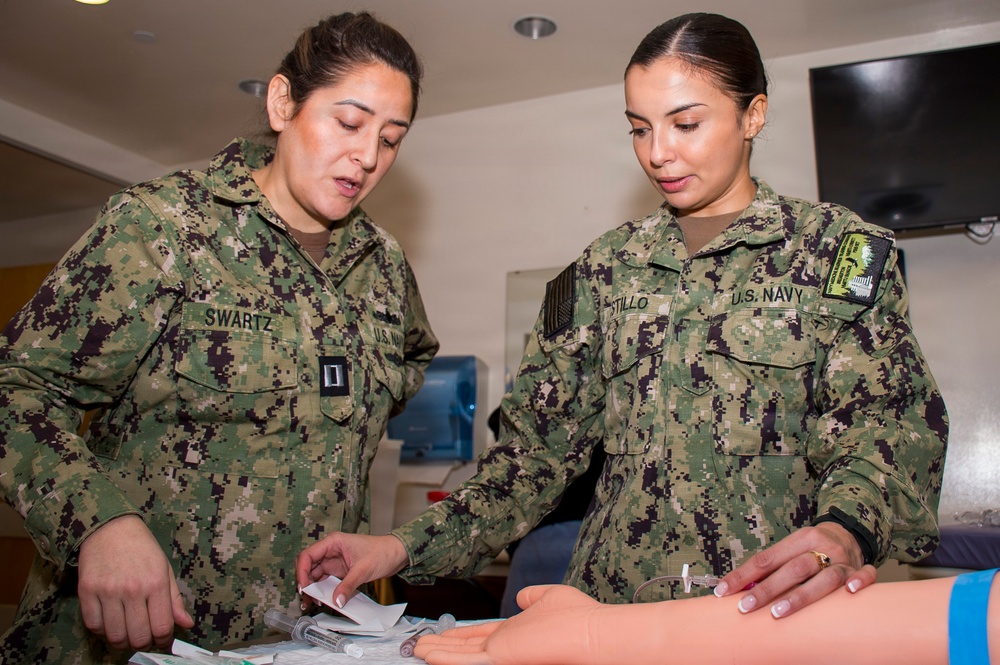 Sticklers for Battle Ready Training Tuesday at NMRTC Bremerton