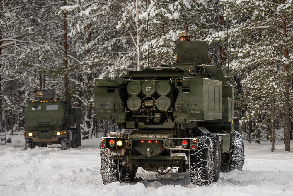 1-14 FAR Conducts HIMARS Training with Lithuanian Armed Forces