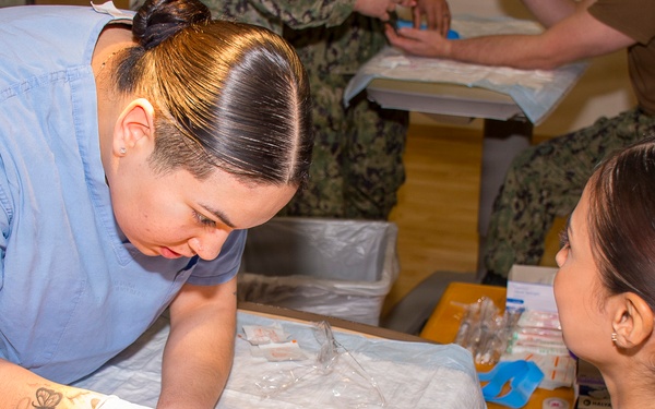 Sticklers for Battle Ready Training Tuesday at NMRTC Bremerton