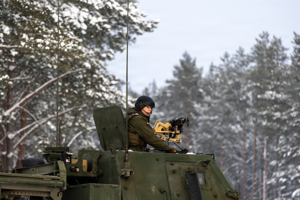 1-14 FAR Conducts HIMARS Training with Lithuanian Armed Forces