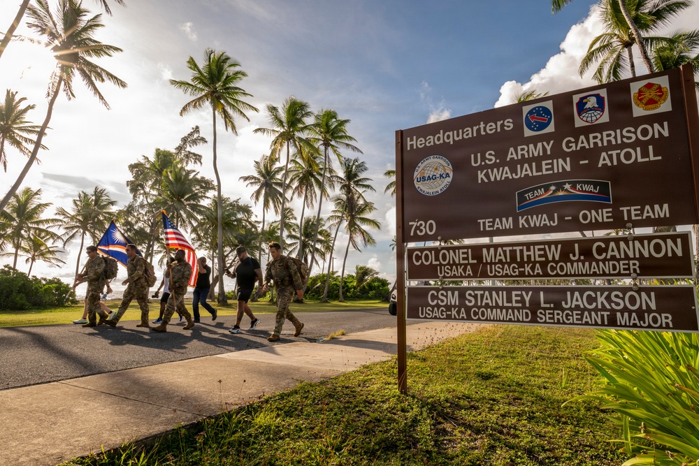 Kwajalein Atoll Suicide Awareness Ruck