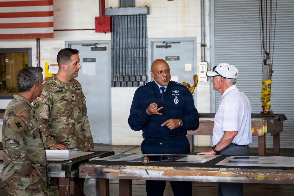 USSTRATCOM Commander Visit