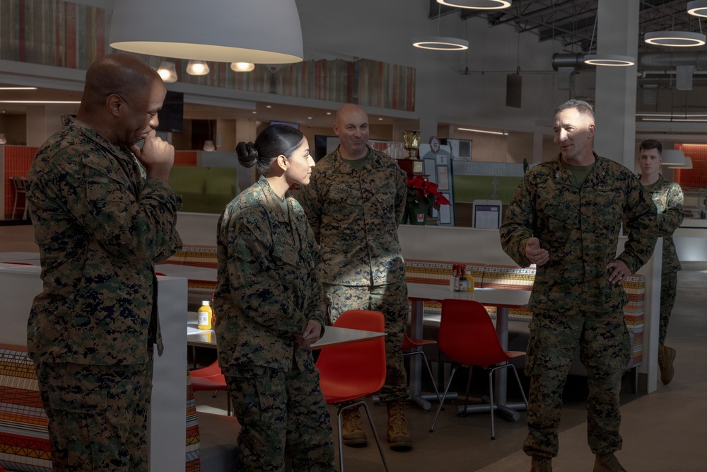 Brig. Gen. Nick Brown visits MCAS Yuma