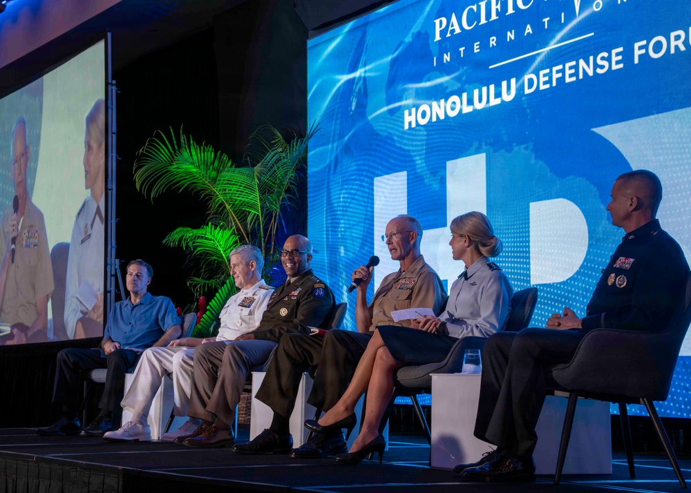Gen. James Glynn, commander, U.S. Marine Corps Forces Pacific, attends the Honolulu Defense Forum
