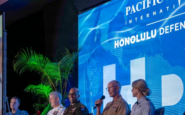 Gen. James Glynn, commander, U.S. Marine Corps Forces Pacific, attends the Honolulu Defense Forum