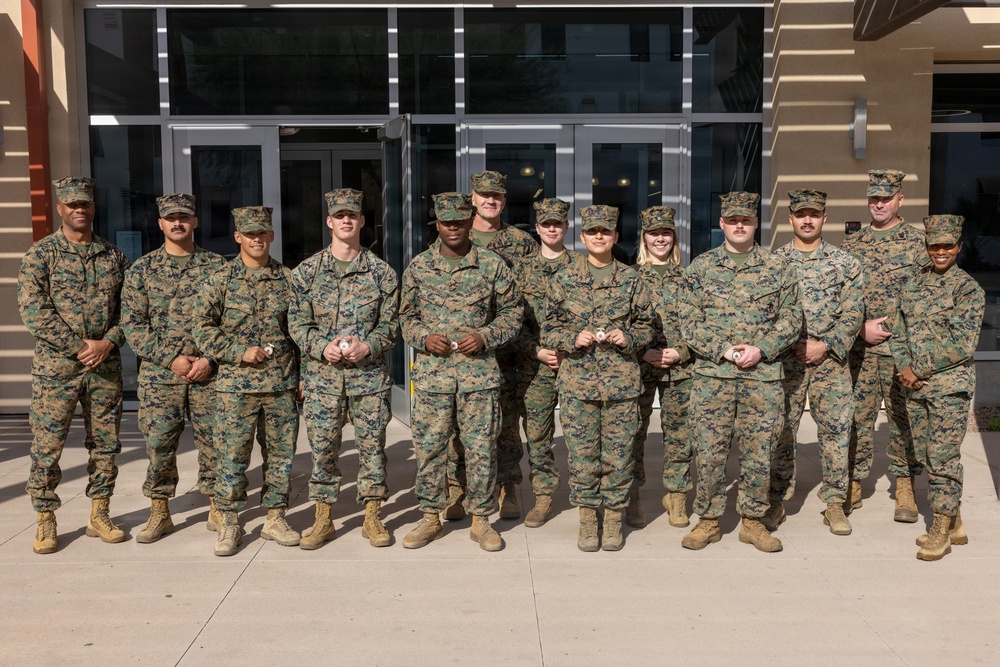 Brig. Gen. Nick I. Brown visits MCAS Yuma