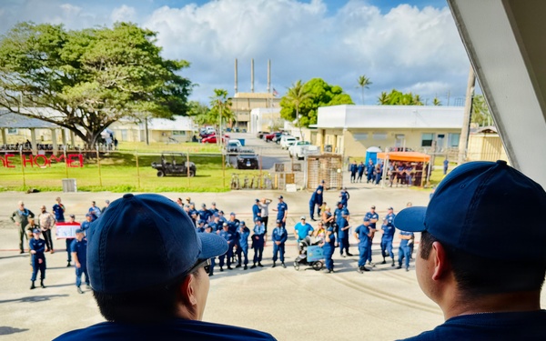 USCGC Hickory arrives in Guam, restoring full buoy tender capacity in Oceania
