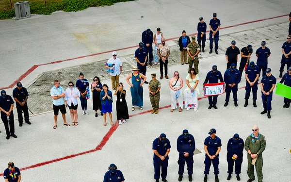 USCGC Hickory arrives in Guam, restoring full buoy tender capacity in Oceania