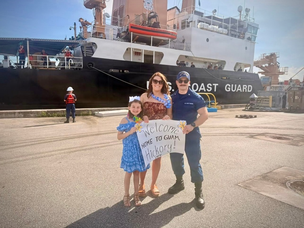 USCGC Hickory arrives in Guam, restoring full buoy tender capacity in Oceania