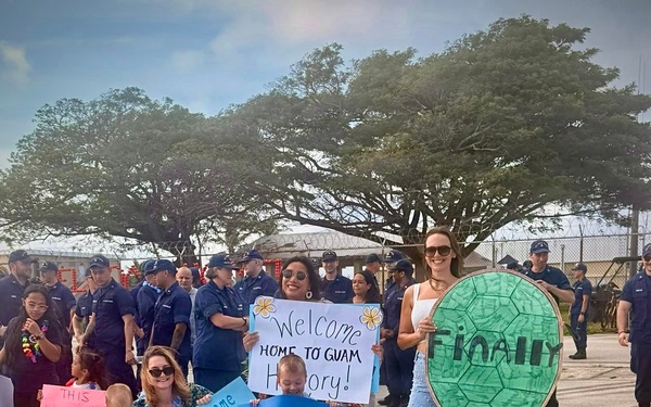 USCGC Hickory arrives in Guam, restoring full buoy tender capacity in Oceania