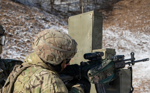 6-37 FA conducts cross training with Republic of Korea soldiers from 5th Infantry Brigade