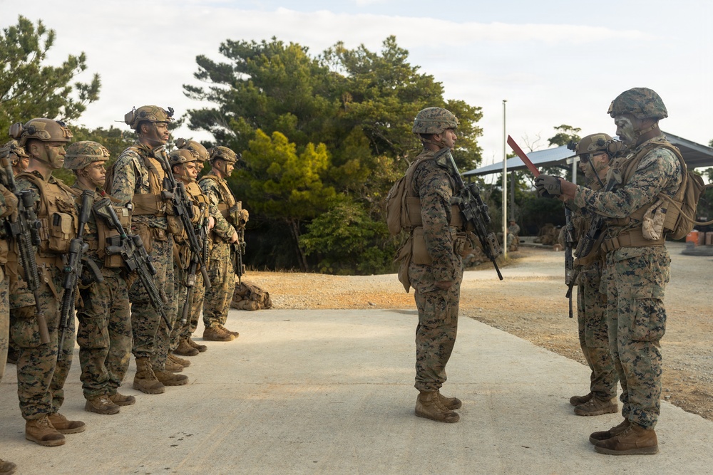 12th LCT Machine Gunner Promoted to Lance Corporal During FTX