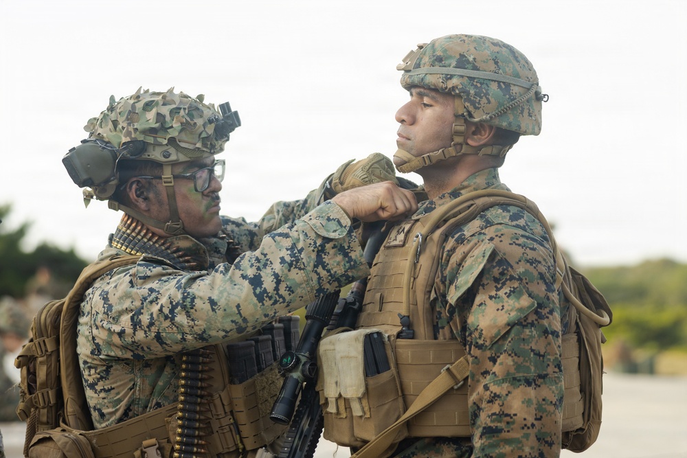 12th LCT Machine Gunner Promoted to Lance Corporal During FTX