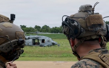 3rd Reconnaissance Battalion visits Camp Blaz to conduct Aerial Sniper Training