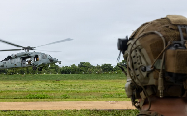 3rd Reconnaissance Battalion visits Camp Blaz to conduct Aerial Sniper Training