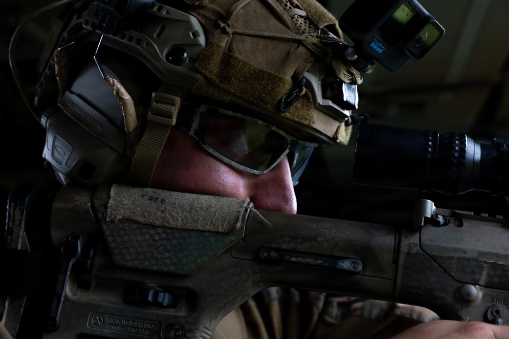 3rd Reconnaissance Battalion visits Camp Blaz to conduct Aerial Sniper Training