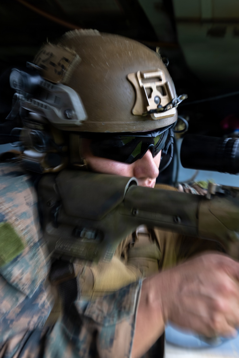 3rd Reconnaissance Battalion visits Camp Blaz to conduct Aerial Sniper Training