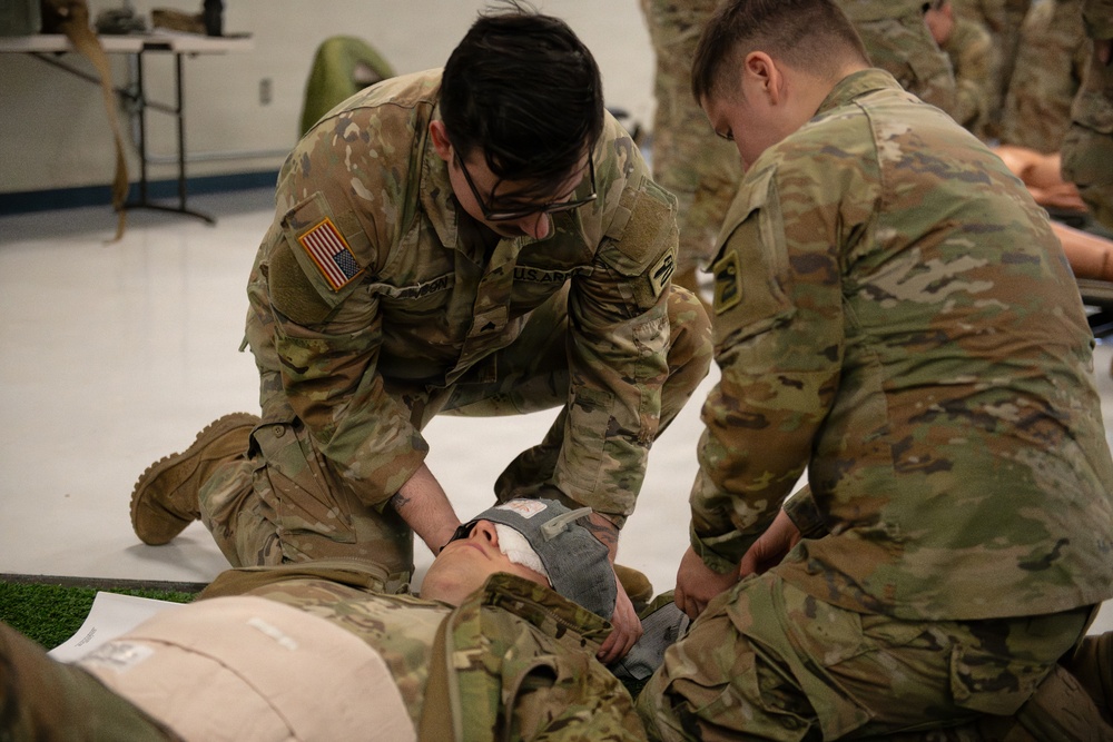 Washington National Guard Soldiers prep for E2B assessment