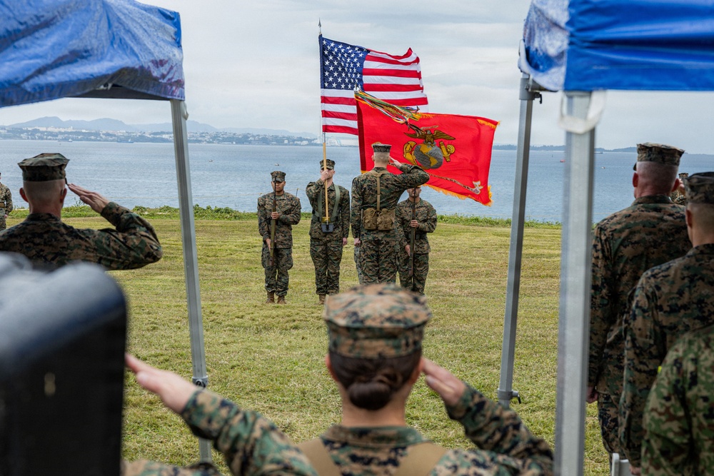 3rd Marine Expeditionary Brigade Stands Up Headquarters Company