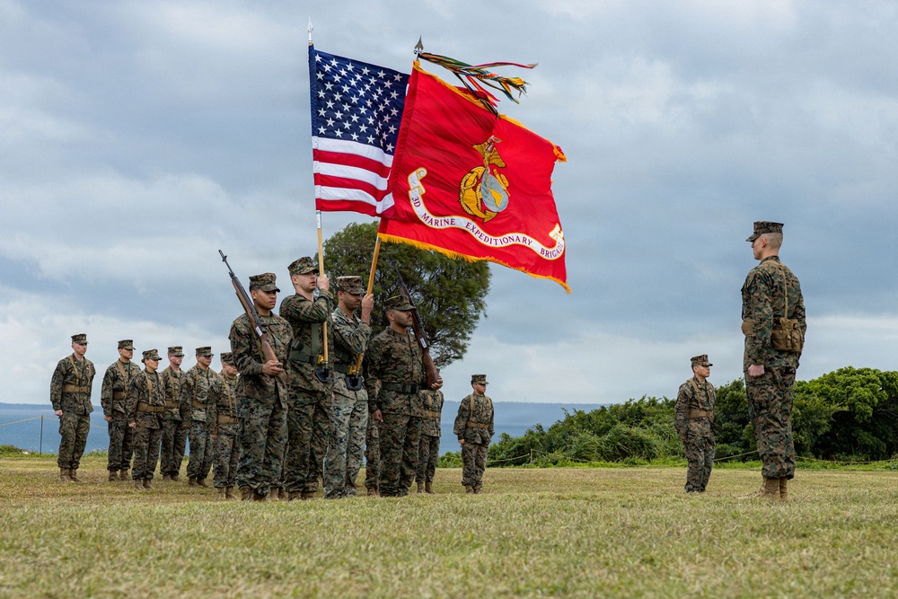 3rd Marine Expeditionary Brigade Stands Up Headquarters Company