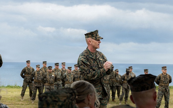3rd Marine Expeditionary Brigade Stands Up Headquarters Company