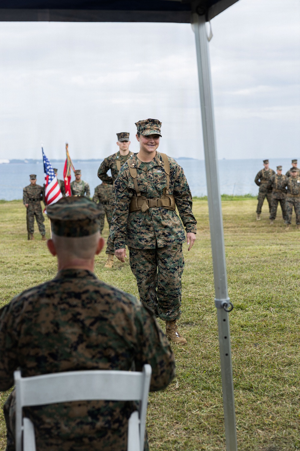 3rd Marine Expeditionary Brigade Stands Up Headquarters Company