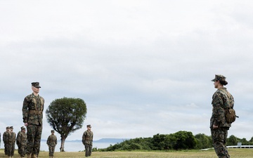 Major Mullen Assumes Command of 3rd Marine Expeditionary Brigade Headquarters Company