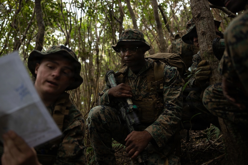 12th LCT Marines Establish Patrol Bases During a Squad Competition