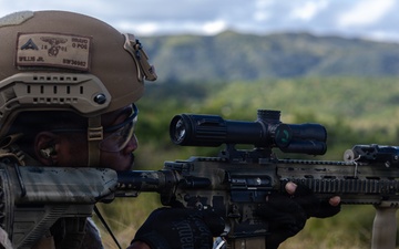12th LCT Marines Execute a Squad Attack During a Squad Competition